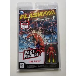The Flash DC Direct - McFarlane Toys - 3IN Figure with Comic WV1 - (Flashpoint)